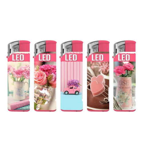 SY-801 with LED  Pink Label Lighter
